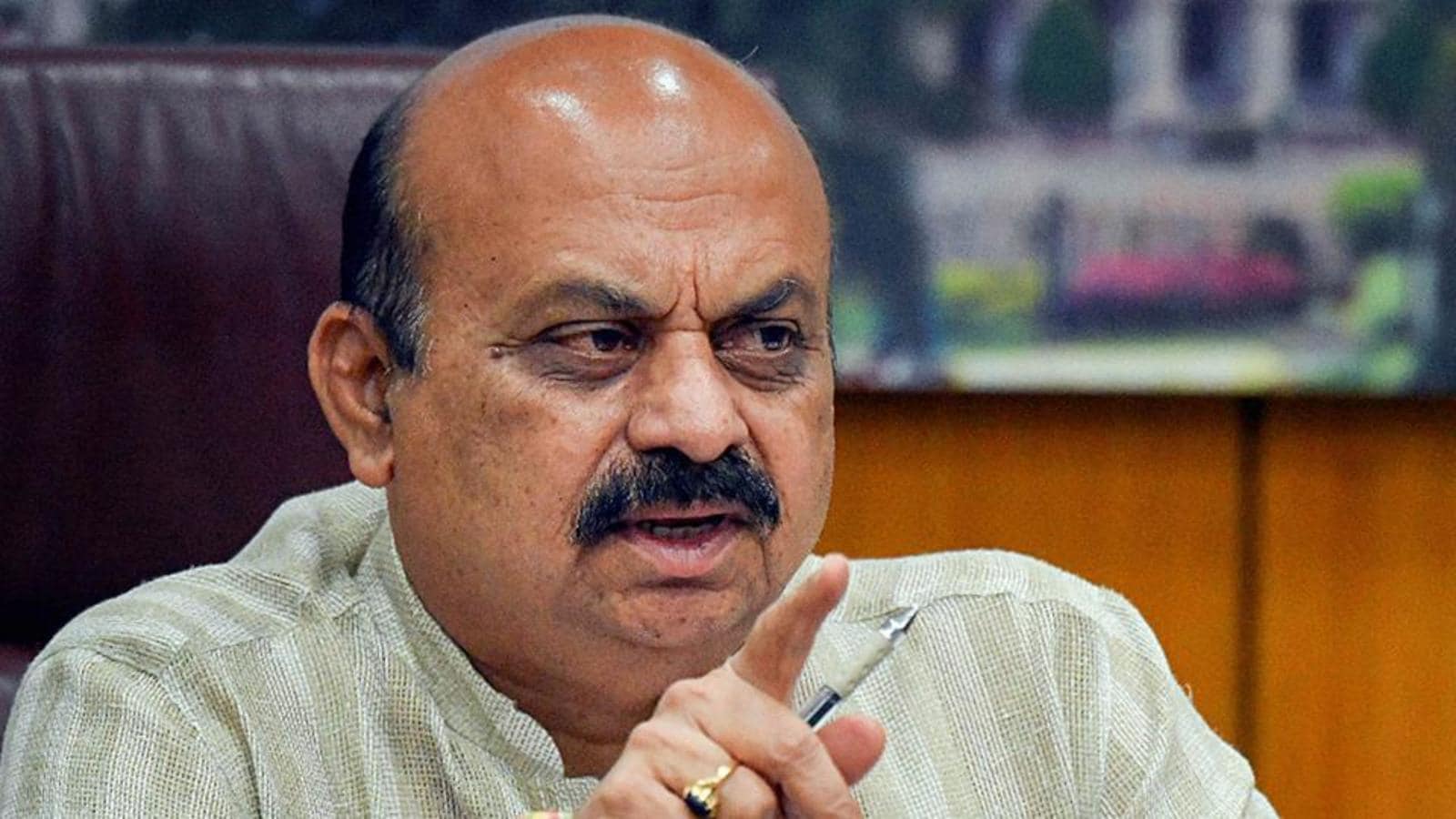 Karnataka CM B Bommai’s Car Stopped, Searched By Poll Officials