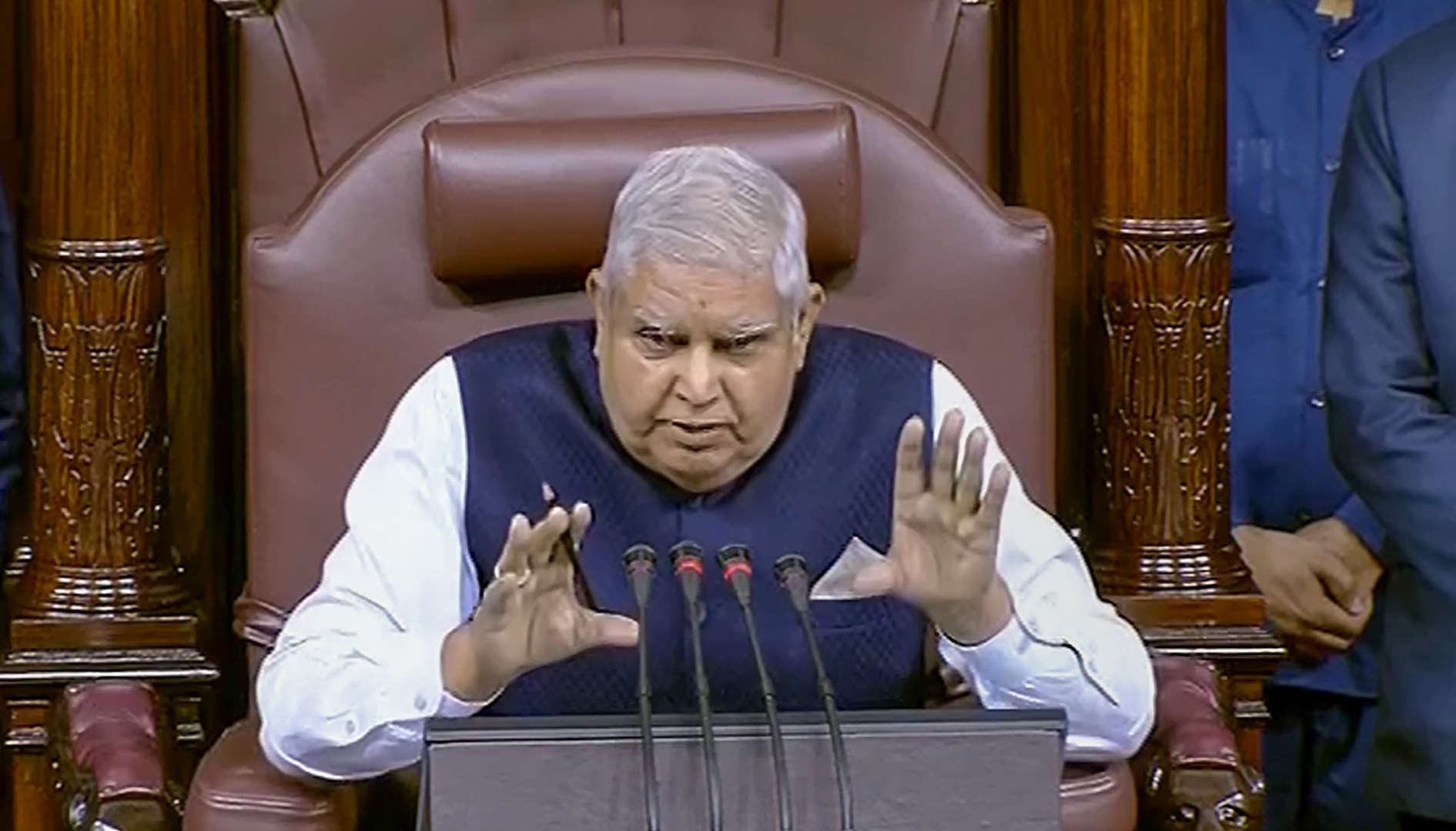 Rajya Sabha adjourned for day, to meet on Thursday
