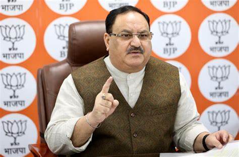 JP Nadda targeted Rahul Gandhi, said- Congress is in danger, not Democracy