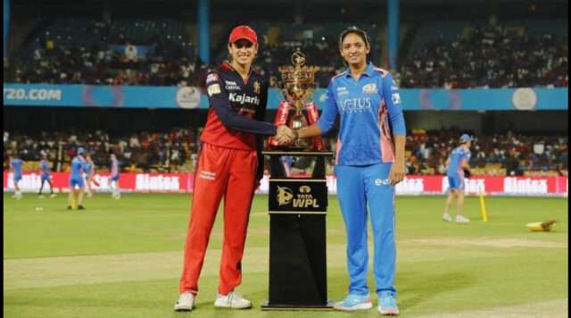 RCB's Shreyanka Patil and Asha Sobhana Support Their Team. RCB's Shreyanka Patil and Asha Sobhana Support Their Team.