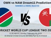 Oman vs Namibia: A Crucial Encounter in ICC Cricket World Cup League Two 2023-27