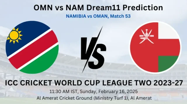 Oman vs Namibia: A Crucial Encounter in ICC Cricket World Cup League Two 2023-27 Oman vs Namibia: A Crucial Encounter in ICC Cricket World Cup League Two 2023-27