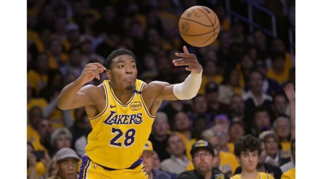 Rui Hachimura's Injury: What It Means for the Lakers' Season - Image 1 Rui Hachimura's knee injury could impact the Lakers' playoff chances as they face tough upcoming games.