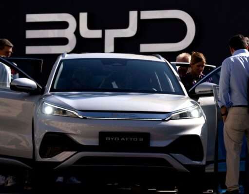 BYD Surpasses Tesla in EV Sales: China’s Electric Giant Dominates Global Market – March 2025 Report Explore how BYD has surpassed Tesla in the EV market with innovative technology and competitive pricing. Image courtesy (www.thetimes.com)