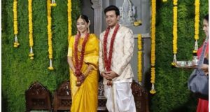 Explore the wedding of Tejasvi Surya and Sivasri Skandaprasad, blending love, tradition, and cultural significance. Image courtesy (www.hindustantimes.com)