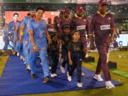 Catch the thrilling IML 2025 final between India Masters and West Indies Masters, featuring legends like Sachin Tendulkar and Brian Lara. Image courtesy (images.indianexpress.com)