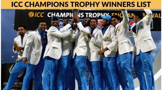 India's Glorious Journey in the ICC Champions Trophy: How Many Titles Have They Claimed? - Image 1 Explore India's journey in the ICC Champions Trophy, their victories, and the significance of this prestigious tournament. Image courtesy (img.jagranjosh.com)