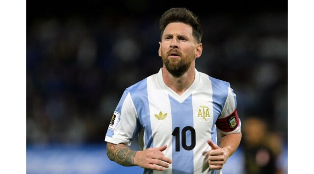Lionel Messi: The Heart of Argentine Football An exploration of Lionel Messi's significant role in Argentine football, his recent achievements, and the inspiration he offers to young players (c.ndtvimg.com).