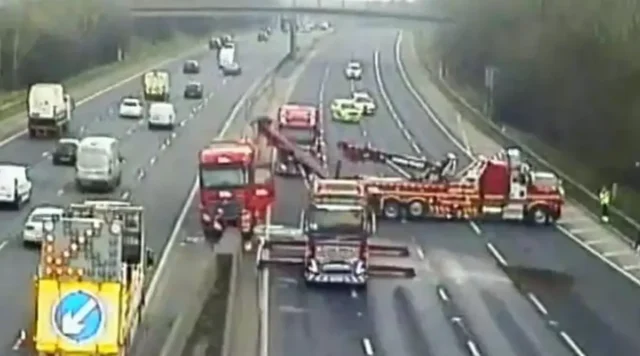 M6 Closure: Understanding the Impact of Recent Traffic Disruptions - Image 1 Explore the recent M6 closure due to an HGV crash, its impact on traffic, and tips for staying informed. Image courtesy (i2-prod.lancs.live)