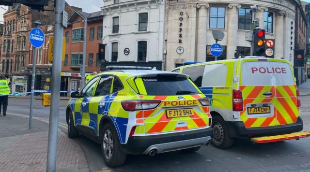 Navigating Crisis: The Impact of a Suspicious Package Incident in Nottingham City Centre - Image 1 A suspicious package incident in Nottingham disrupted transport and businesses, prompting a swift police response and raising questions about urban safety. Image courtesy (i2-prod.derbytelegraph.co.uk)