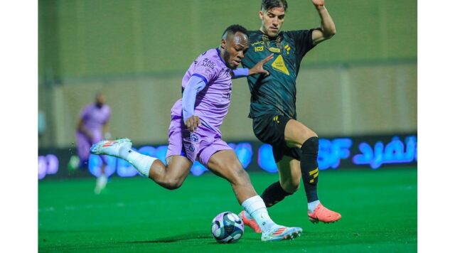 Odion Ighalo's Resurgence: A Beacon of Hope in Saudi Pro League - Image 1 Odion Ighalo's recent performance reignites hope for Al Wehda, showcasing the impact of African stars in the Saudi Pro League (static.wixstatic.com).