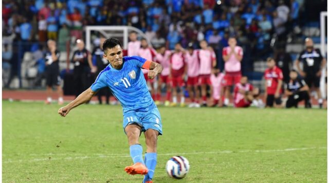 Sunil Chhetri's Comeback: A Beacon of Hope for Indian Football - Image 1 Sunil Chhetri's return to the Indian national football team highlights the need for experienced players in crucial AFC Asian Cup qualifiers (th-i.thgim.com).
