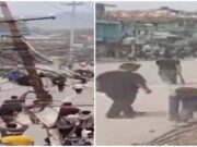 Explore the recent tensions in Manipur's Churachandpur district following the assault of a tribal leader, curfews, and community reactions. Image courtesy (akm-img-a-in.tosshub.com)