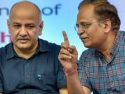 Explore the political turmoil surrounding AAP leaders Manish Sisodia and Satyendar Jain amid corruption allegations in Delhi's educational sector (akm-img-a-in.tosshub.com).
