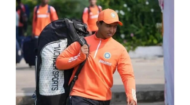 Vaibhav Suryavanshi: The Youngest Sensation in IPL 2025 - Image 1 Vaibhav Suryavanshi is set to become the youngest player in IPL history, showcasing his remarkable journey and potential. Image courtesy (c.ndtvimg.com)