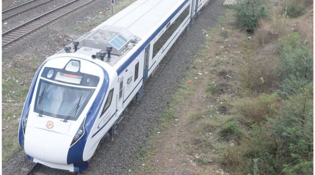 Vande Bharat Express: Navigating Safety Concerns Along the Konkan Railway - Image 1 Exploring the safety concerns surrounding the Goa-Mumbai Vande Bharat Express and its implications for the Konkan Railway. Image courtesy (media.assettype.com)