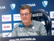 Dieter Hecking emphasizes performance and resilience as VfL Bochum prepares for a challenging Bundesliga match against Bayern Munich (backend.vfl-bochum.de).