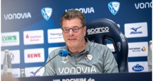 Dieter Hecking emphasizes performance and resilience as VfL Bochum prepares for a challenging Bundesliga match against Bayern Munich (backend.vfl-bochum.de).