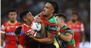 Explore Wayne Bennett's impact on the Dolphins as they navigate their new NRL season. Image courtesy (content.api.news)