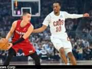Explore the thrilling rivalry between the Cleveland Cavaliers and Miami Heat in the playoffs, featuring key players like Donovan Mitchell and Tyler Herro. Image courtesy (jb-optimus.s3.ap-south-1.amazonaws.com)