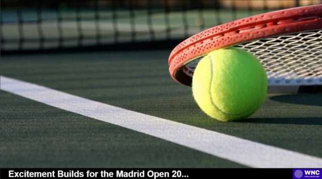 Excitement Builds for the Madrid Open 2025 Schedule The Madrid Open 2025 is set to take place from May 1 to May 14, featuring top tennis talent on clay courts. Get ready for thrilling matches and an unforgettable atmosphere (photoresources.wtatennis.com).