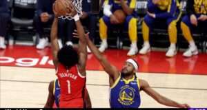 Previewing the thrilling Game 2 matchup between the Warriors and Rockets in the NBA playoffs, highlighting key players and strategies. Image courtesy (jb-optimus.s3.ap-south-1.amazonaws.com)