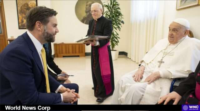 JD Vance Meets Pope Francis: A Dialogue on Faith and Migration JD Vance's meeting with Pope Francis explores the intersection of faith, politics, and migration policies in today's world. Image courtesy (jb-optimus.s3.ap-south-1.amazonaws.com)