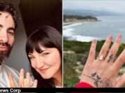 Julia Michaels Says ‘Yes Forever!’ — Engaged to Tattoo Artist Mat Rule With Stunning Oval Diamond (2025) Julia Michaels announces her engagement to Mat Rule, sharing heartfelt moments and a stunning oval diamond ring. Image courtesy (jb-optimus.s3.ap-south-1.amazonaws.com)