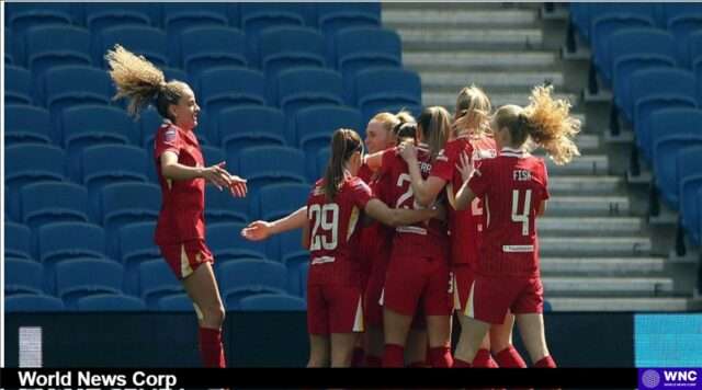 Olivia Smith Shines as Liverpool Women Overcome Brighton in Thrilling WSL Match Olivia Smith shines in Liverpool's 2-1 victory over Brighton, marking her ninth goal of the season in an exciting WSL match. Image courtesy (jb-optimus.s3.ap-south-1.amazonaws.com)