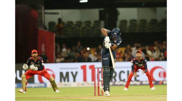 RCB vs GT: A Thrilling Clash as Arshad Khan and Ishant Sharma Take Center Stage Join me as we dive into the exciting upcoming match between RCB and GT, where young talent Arshad Khan and seasoned bowler Ishant Sharma are set to clash on the pitch. Image courtesy (c.ndtvimg.com)