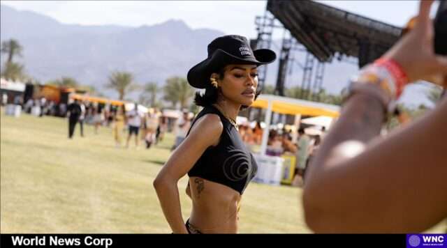 Teyana Taylor's Fashion Statement: A Bold Blend of Comfort and Style at Coachella Explore Teyana Taylor's bold fashion choices at Coachella, blending comfort and style with her unique footwear and standout outfits (bossip.com.)