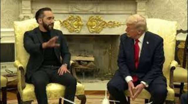 trump (1) Bukele to Trump in 2025 ‘350M Americans Need Liberation from Crime & Terror’ Fox News Exclusive