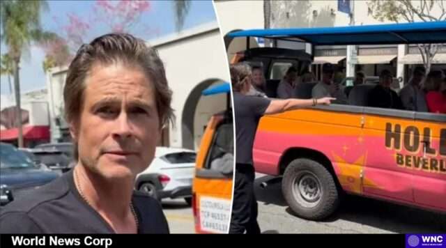 When Celebrity Encounters Go Awry: Rob Lowe vs. John Stamos Mix-Up Rob Lowe hilariously responds to being mistaken for John Stamos during a Beverly Hills tour (nypost.com).