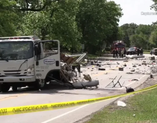 Truck Explosion in Chicago’s Western Suburbs: Driver Injured Truck Explosion in Chicago's Western Suburbs