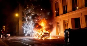 Paris clashes after PSG Champions League win